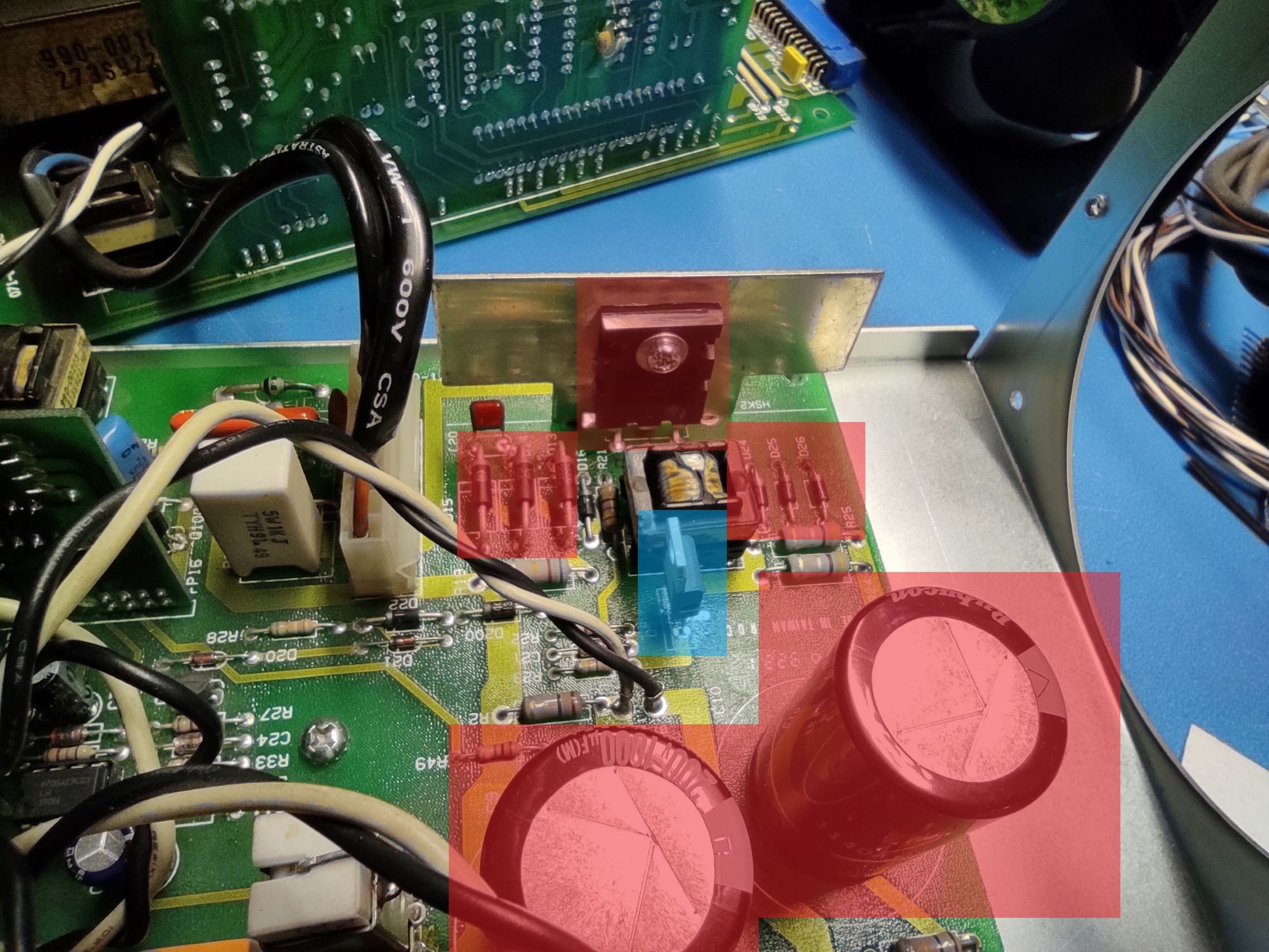 HP 35665A power supply repair No 2 (TRW P/N 095-10097, HP P/N 35672-67501)