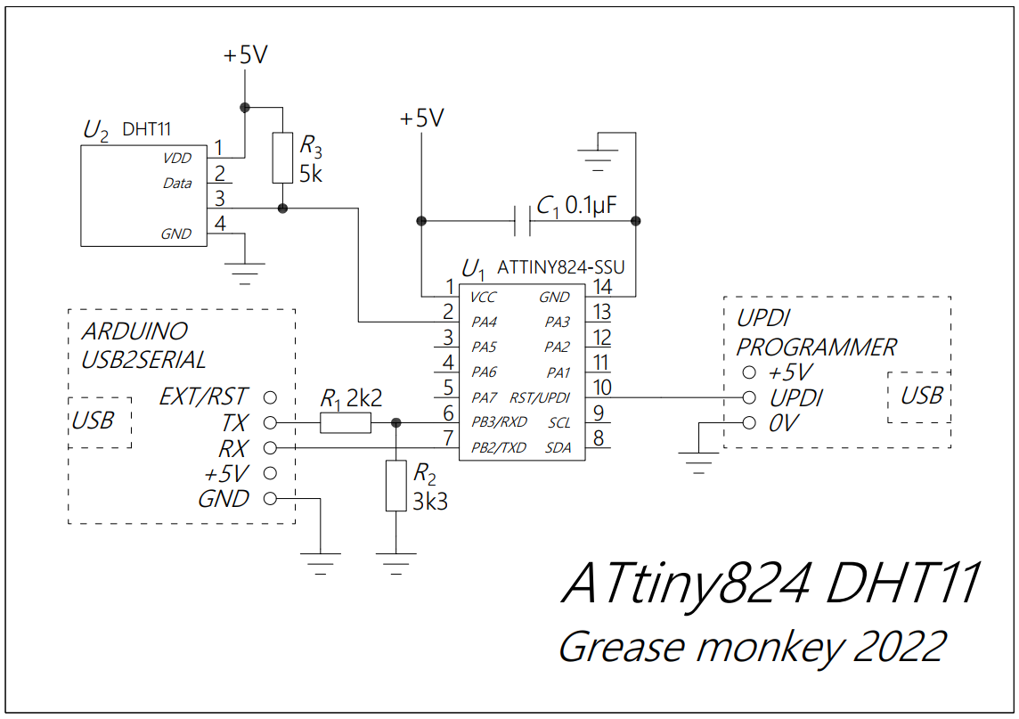 Notes on using the new ATtiny chips with the Arduino IDE